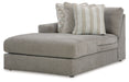 Avaliyah - Laf Corner Chaise - Ash - Simple Home Plus