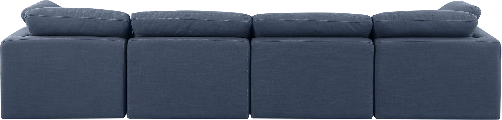 Indulge - Linen 4 Seat Modular Sofa - Simple Home Plus