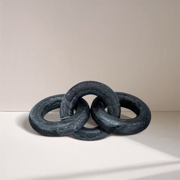 Rings - Marble Decorative Chain Links