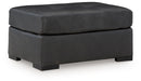 Brindley Pier - Fog - Oversized Accent Ottoman - Simple Home Plus