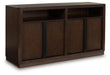 Dilenno - Dark Brown - Dining Room Server - Simple Home Plus