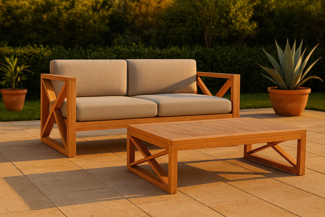 Anguilla - Water Resistant Outdoor Sofa - Simple Home Plus