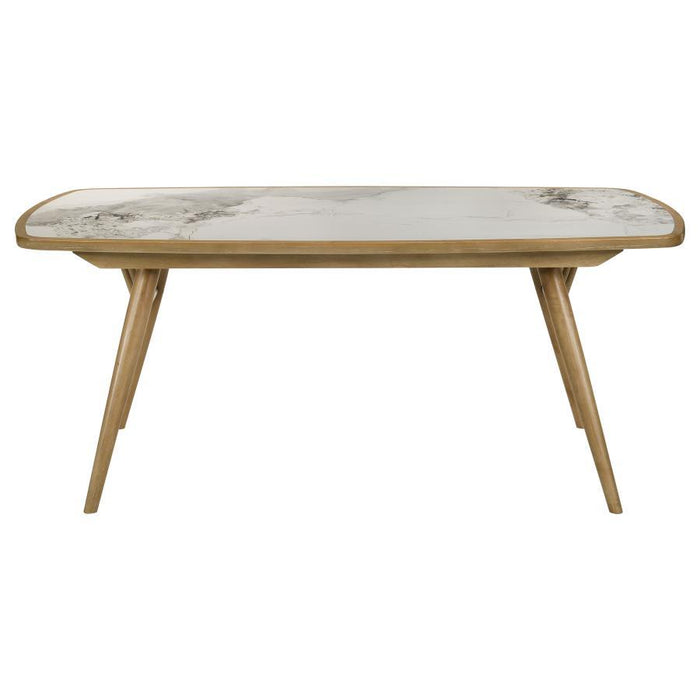 Croyden - 73" Rectangular Dining Table - Weathered Natural - Simple Home Plus