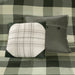 Ridge - California King 7 Piece Herringbone Comforter Set - Gray - Simple Home Plus