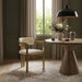 Aurum - Linen Textured Fabric Upholstered Dining Chair (Set of 2) - Simple Home Plus
