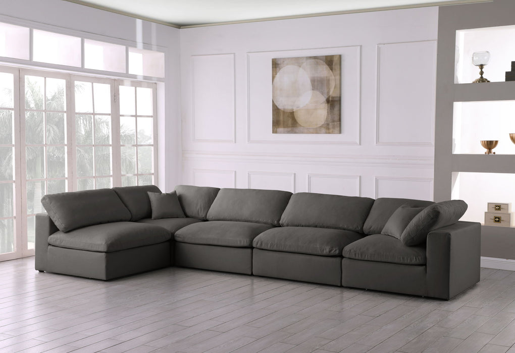 Plush - 5 Piece Modular Sectional - Simple Home Plus
