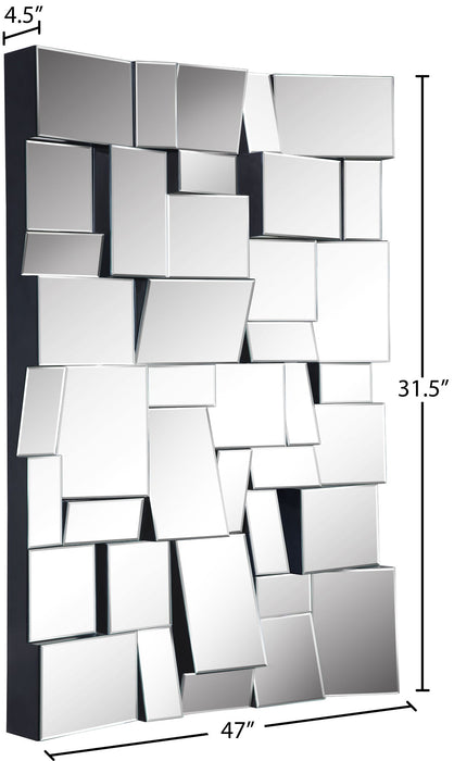 Action - Mirror - Pearl Silver - Simple Home Plus