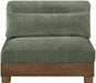 Turin - Chenille Fabric Upholstered Modular Armless Chair - Simple Home Plus