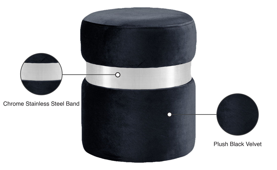 Hailey - Round Ottoman - Simple Home Plus