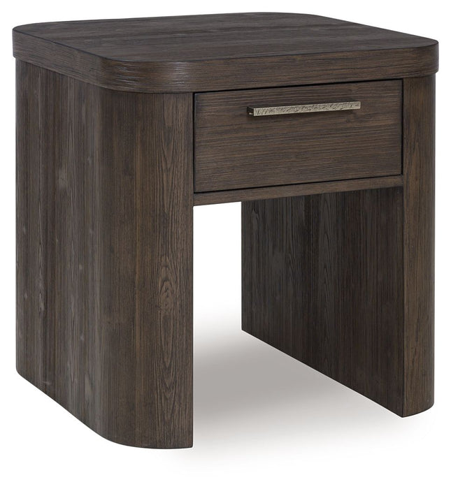 Neo - Rich Brown - Square End Table - Simple Home Plus