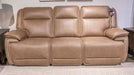 Glencroft - Sahara - Power Reclining Sofa With Adjustable Headrest - Simple Home Plus
