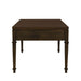 Kenna - Fluted 2 Drawer Coffee Table - Brown - Simple Home Plus