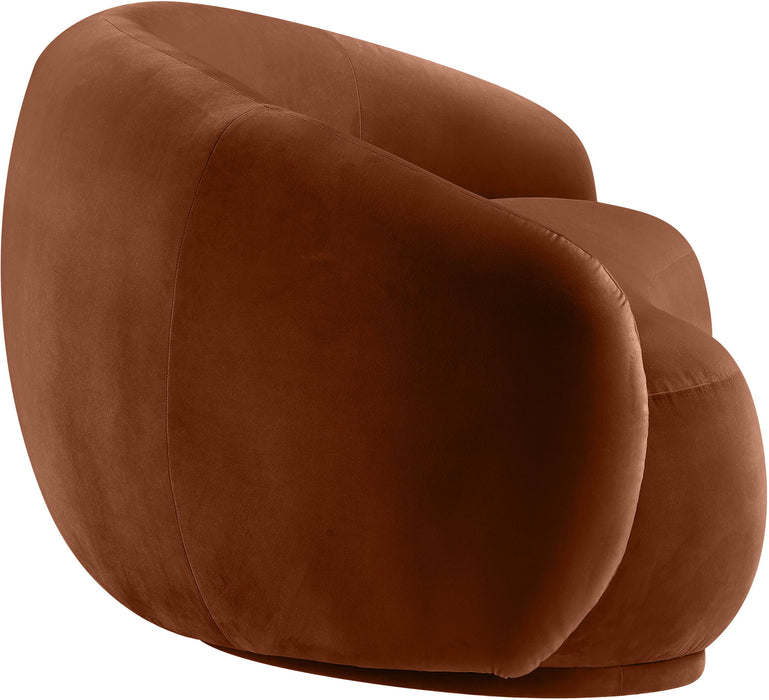 Emery - Loveseat - Cognac - Simple Home Plus