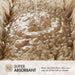 Tufted Pearl Channel - 17" x 24" Rug - Wheat - Simple Home Plus