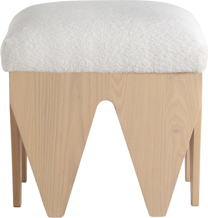 Altair - Fabric Bench - Light Brown Base - Simple Home Plus