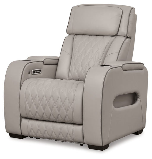 Boyington - Power Recliner/Adj Headrest - Simple Home Plus