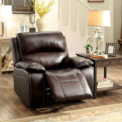 Ruth - Recliner - Brown - Simple Home Plus