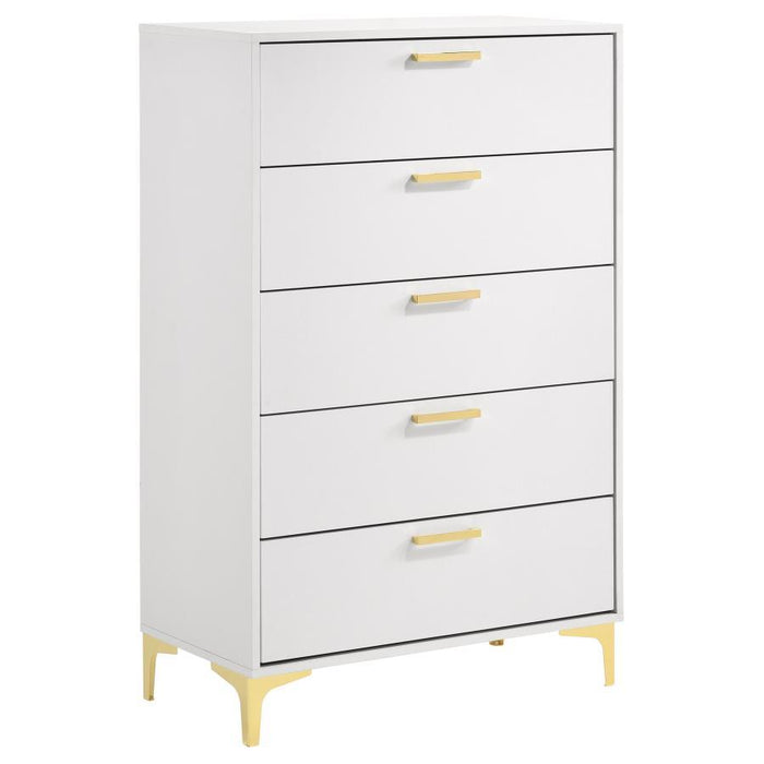 Kendall - 5-Drawer Bedroom Chest - Simple Home Plus