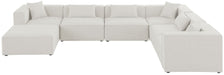 Cube - Linen 7 Piece Modular Sectional - Simple Home Plus