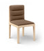 Ellis - Vegan Leather Upholstered Dining Chair (Set of 2) - Natural Base - Simple Home Plus