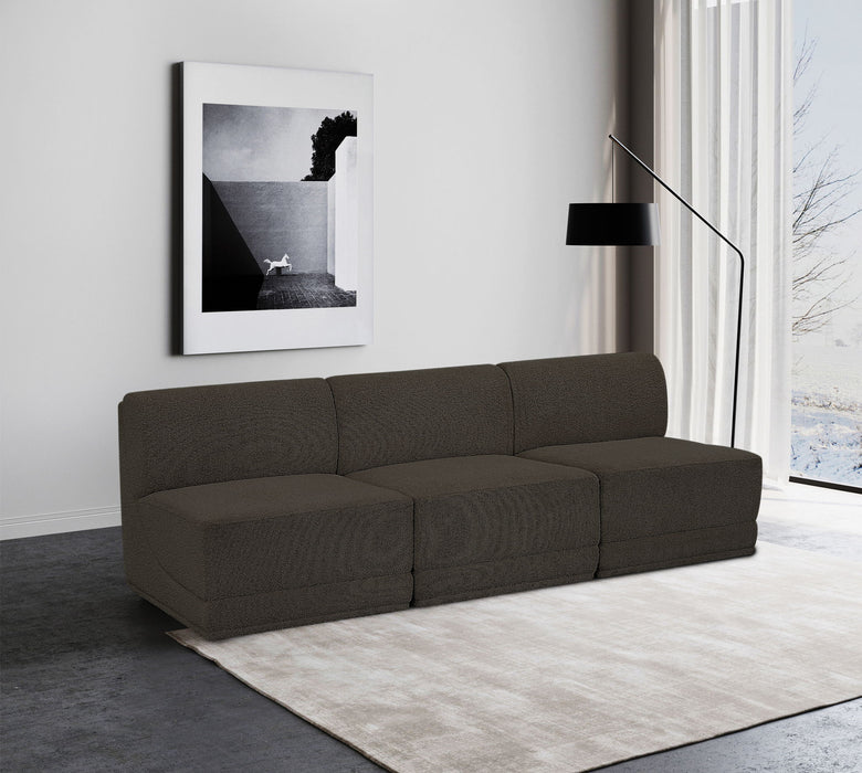 Ollie - 3 Seat Armless Modular Sofa - Simple Home Plus