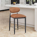 Riccio - Stool - Black And Gold Frame - Simple Home Plus