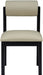 Roundhill - Faux Leather Dining Chair (Set of 2) - Black Frame - Simple Home Plus