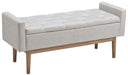 Briarson - Beige / Brown - Storage Bench - Simple Home Plus