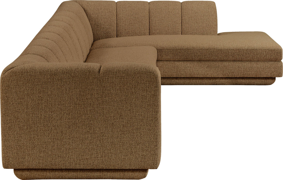 Modari - Sectional - Brown - Simple Home Plus