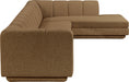 Modari - Sectional - Brown - Simple Home Plus