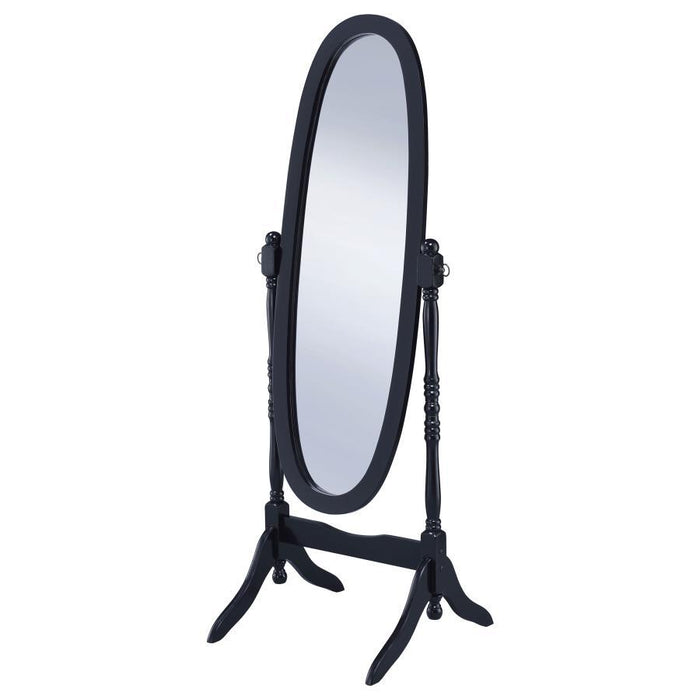 Foyet - Wood Adjustable Length Cheval Mirror - Simple Home Plus