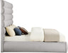 Adam - Boucle Fabric Bed With 70.5" Headboard - Simple Home Plus