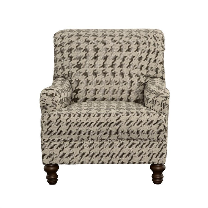 Glenn - Upholstered English Arm Accent Chair - Simple Home Plus