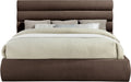 Adam - Chenille Fabric Bed With 52" Headboard - Simple Home Plus