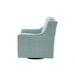 Harris - Swivel Chair - Dusty Aqua - Simple Home Plus