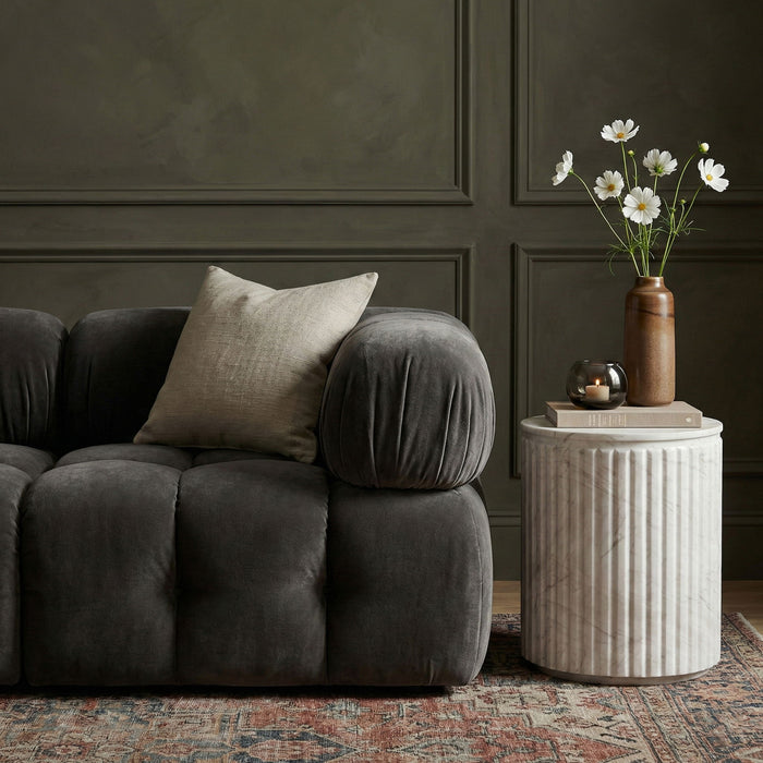 Catania - Concrete Indoor/Outdoor End Table - Simple Home Plus