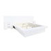 Jessica - Wood LED Panel Bed - Simple Home Plus