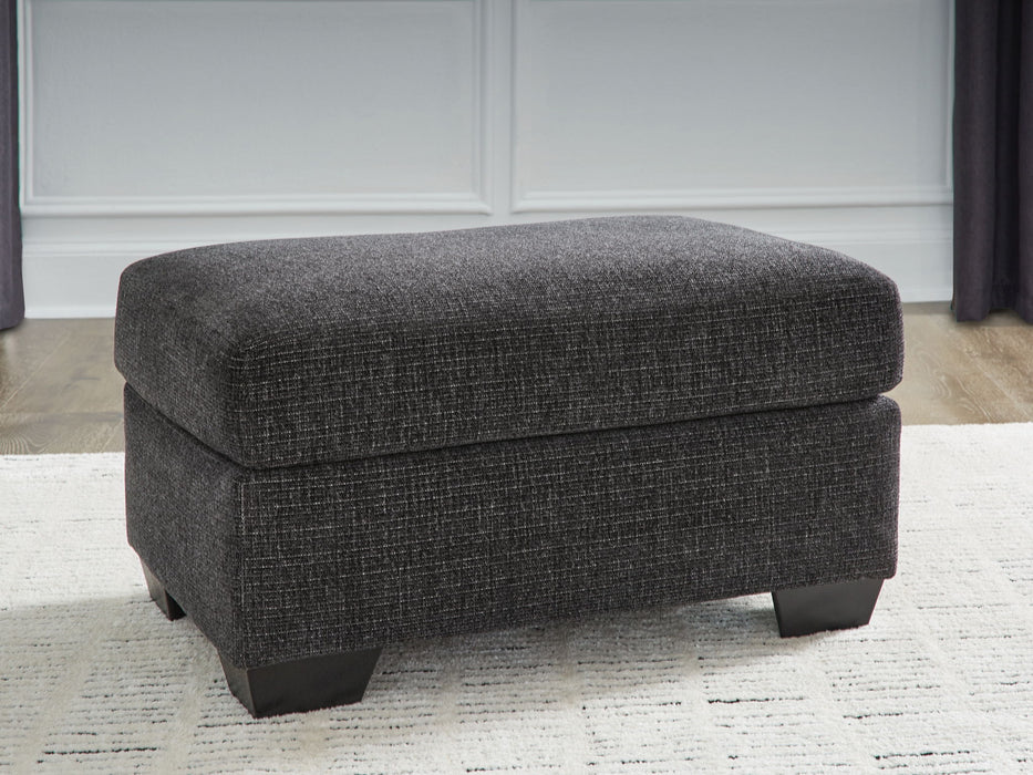 Loreo - Ottoman - Ebony - Simple Home Plus