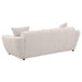 Destino - Chenille Splayed Arm Sofa Set - Simple Home Plus