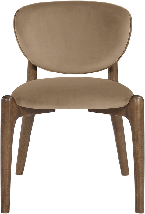 Velora - Upholstered Dining Chair (Set of 2) - Brown Base - Simple Home Plus
