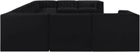 Rummi - Velvet Performance Fabric Upholstered 10 Piece Modular Sectional - Simple Home Plus