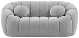 Elijah - Boucle Fabric Loveseat - Simple Home Plus
