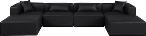 Cube - 6 Piece Modular Double Chaise Sectional - Simple Home Plus