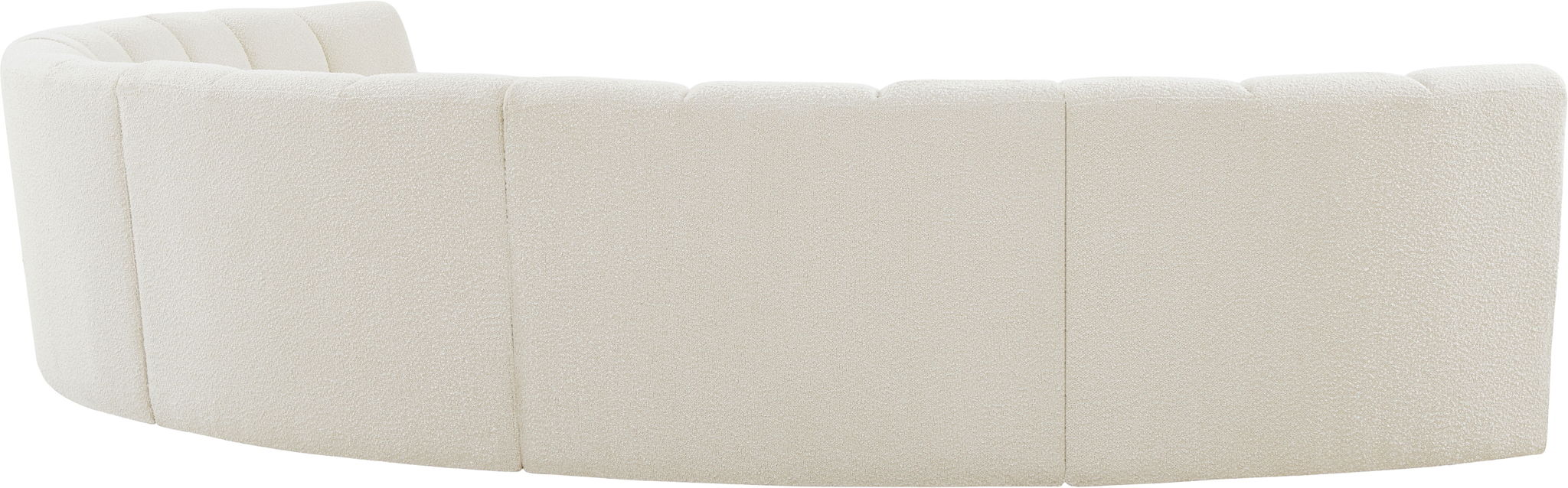 Infinity - 6 Piece Boucle Modular Sectional - Simple Home Plus