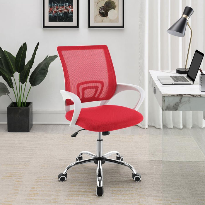 Felton - Upholstered Adjustable Home Office Desk Chair - Simple Home Plus