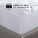 Microfiber Luxury - King Luxury Mattress Pad - White - Simple Home Plus