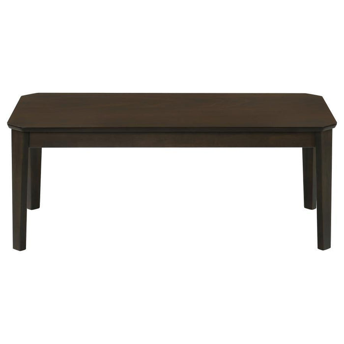 Amaro - 3 Piece Coffee And End Table Set - Dark Brown - Simple Home Plus