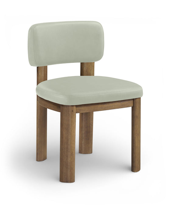 Paloma - Vegan Leather Upholstered Dining Chair (Set of 2) - Brown Frame - Simple Home Plus