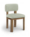 Paloma - Vegan Leather Upholstered Dining Chair (Set of 2) - Brown Frame - Simple Home Plus