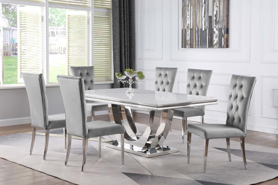 Kerwin - Rectangular Dining Table Set - Simple Home Plus